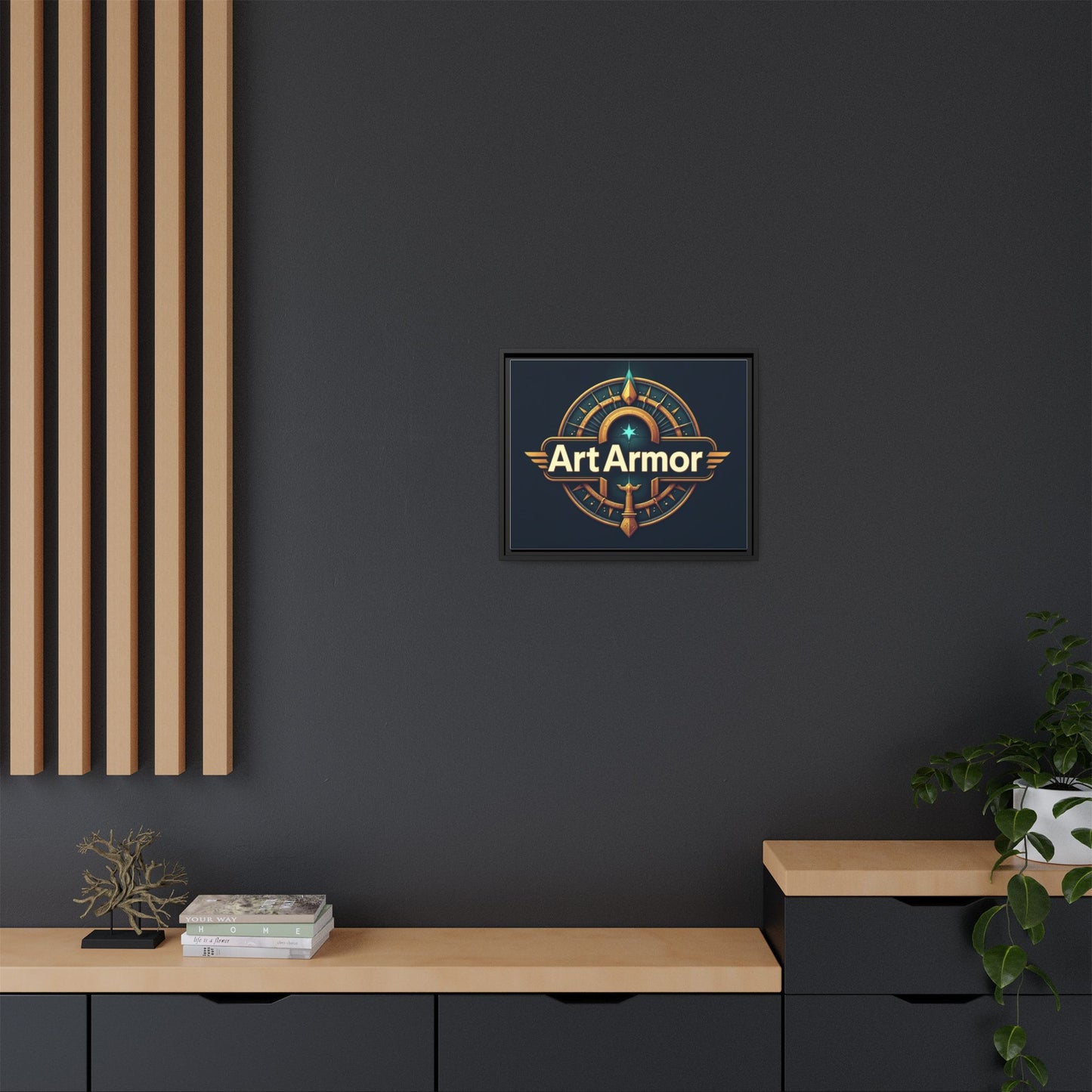 Framed Canvas by Steve