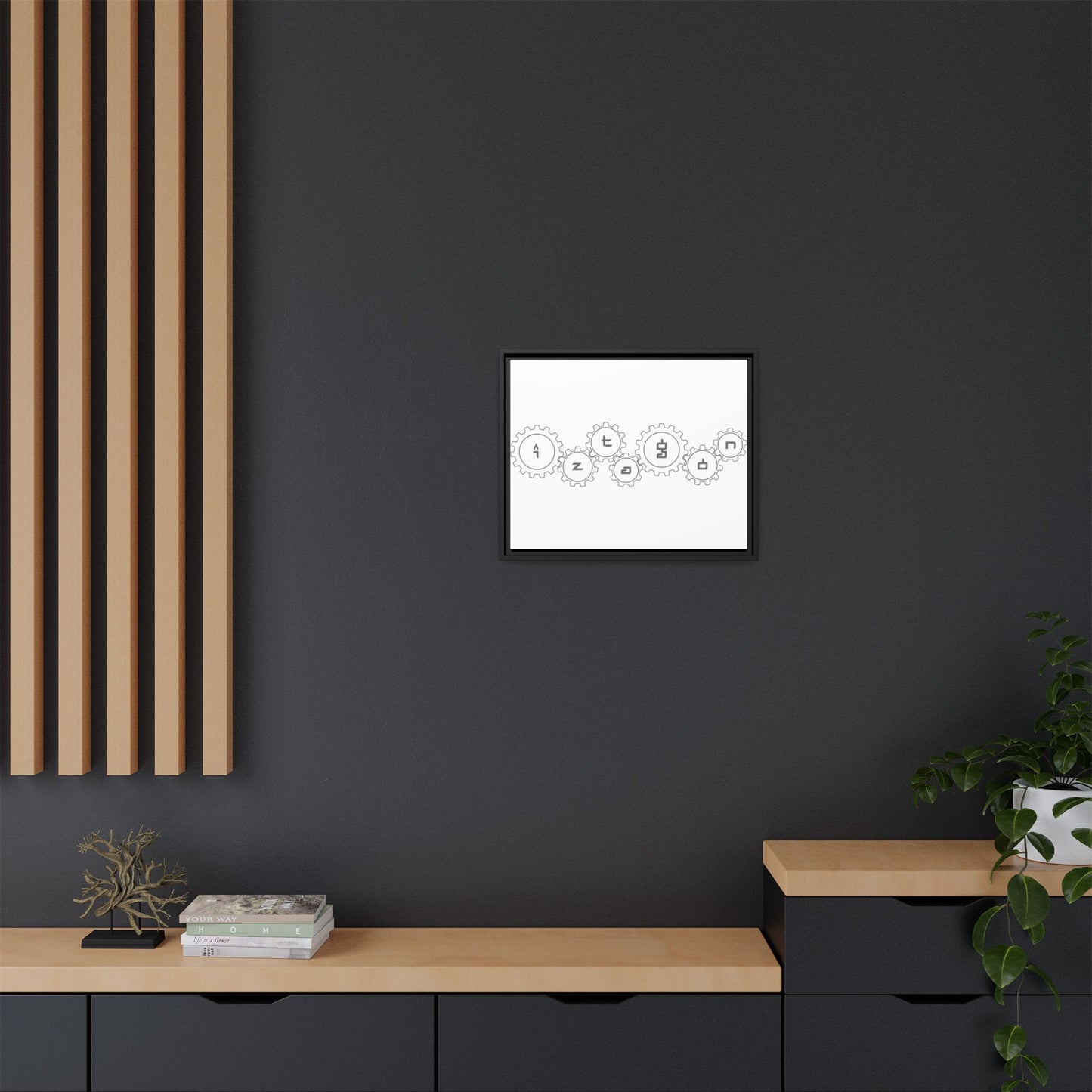 Framed Canvas by Steve