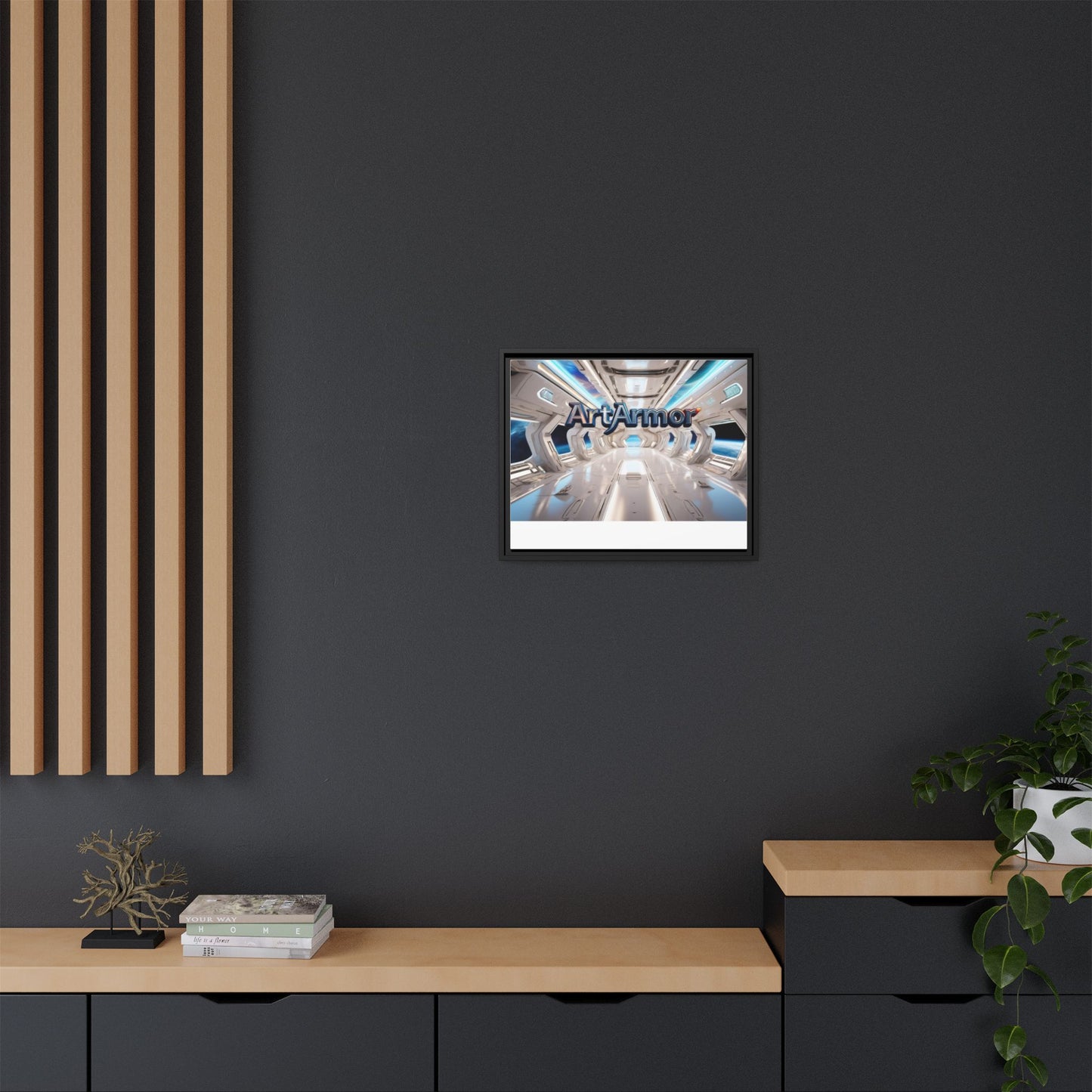 Framed Canvas by Steve