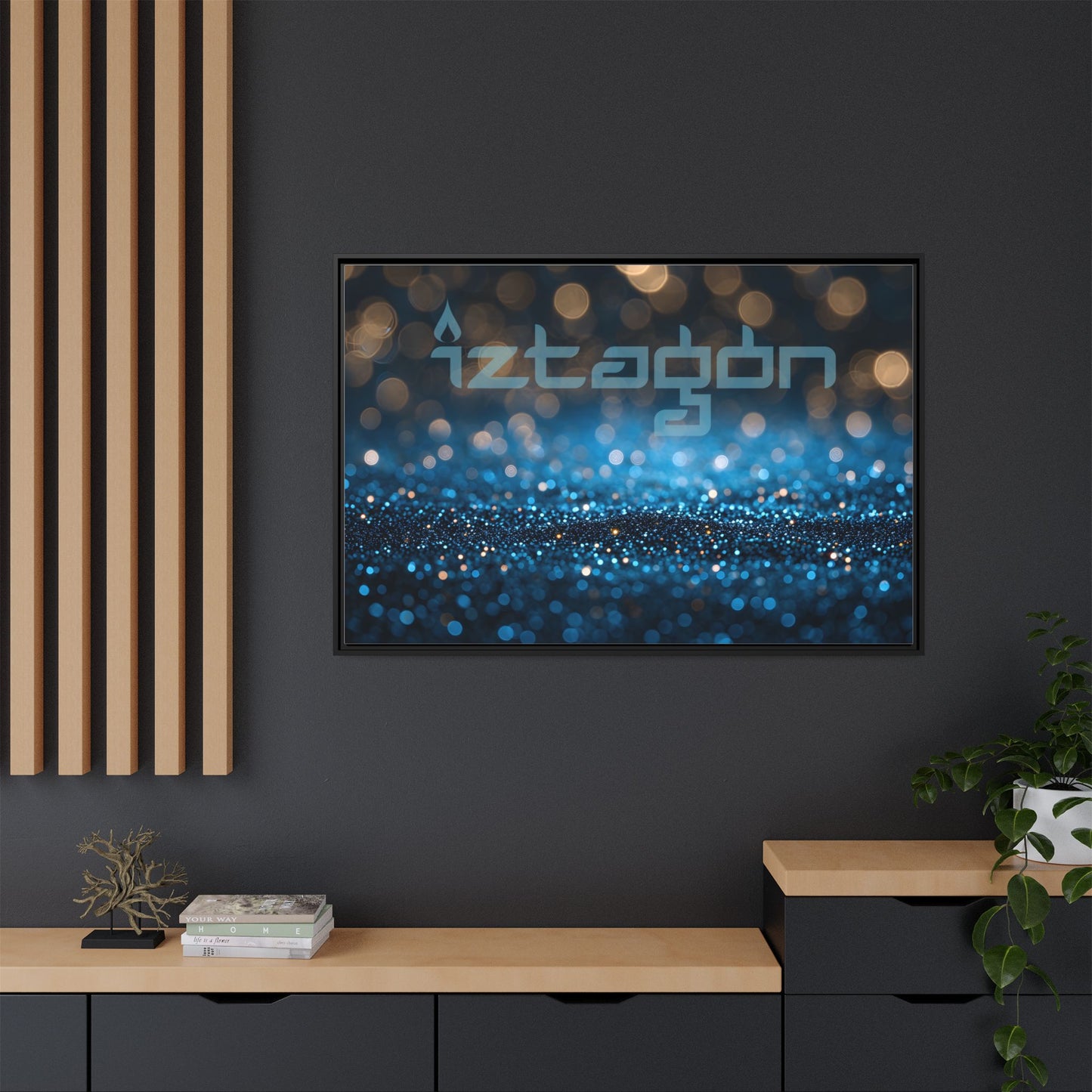 Framed Canvas by Steve