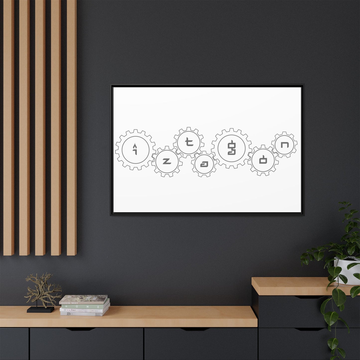 Framed Canvas by Steve