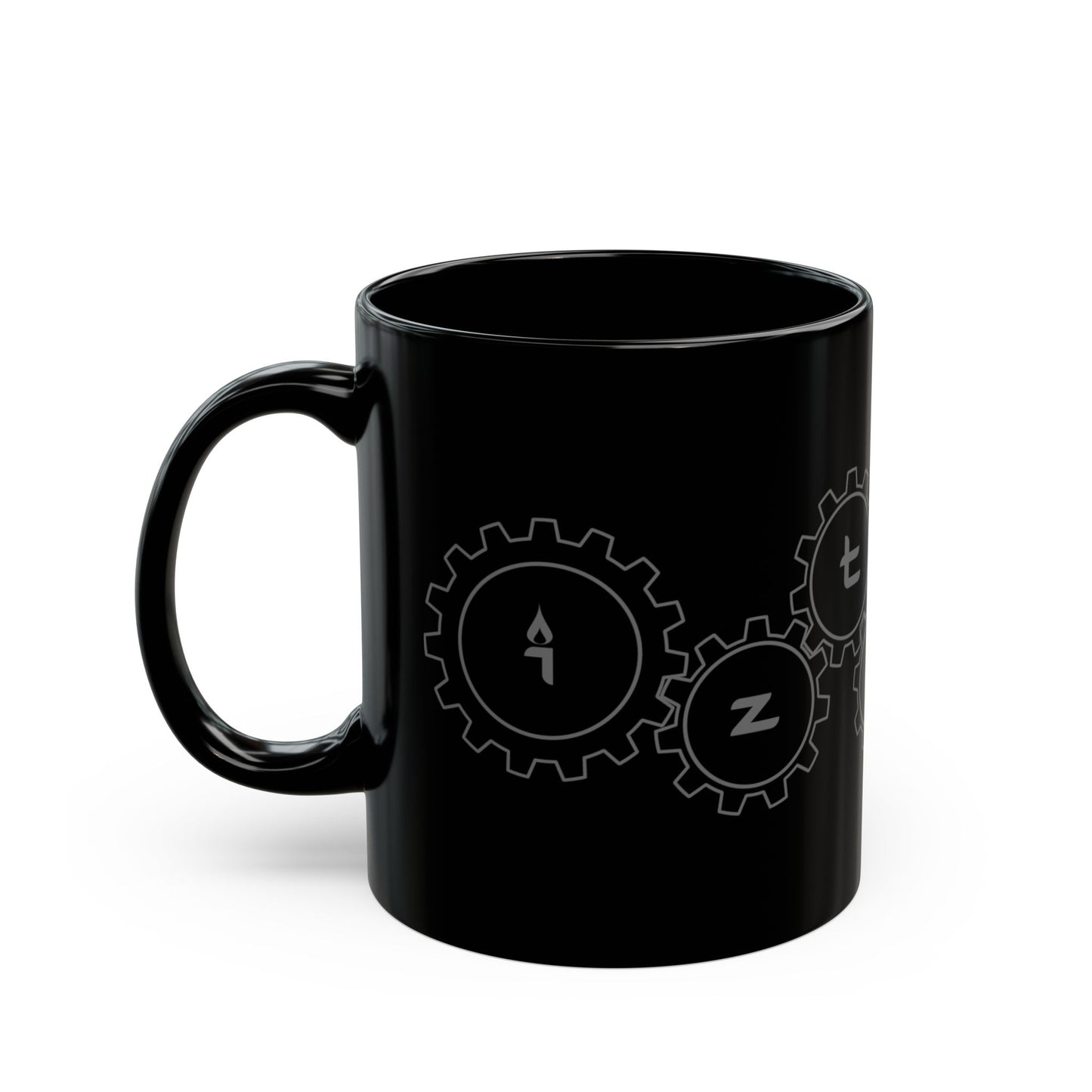 Black Mug by Steve