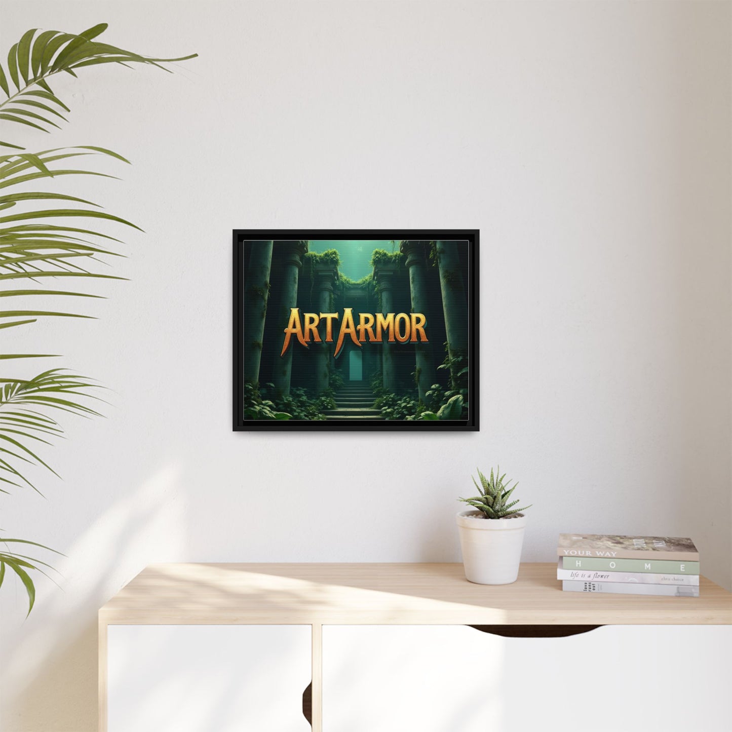 Framed Canvas by Steve