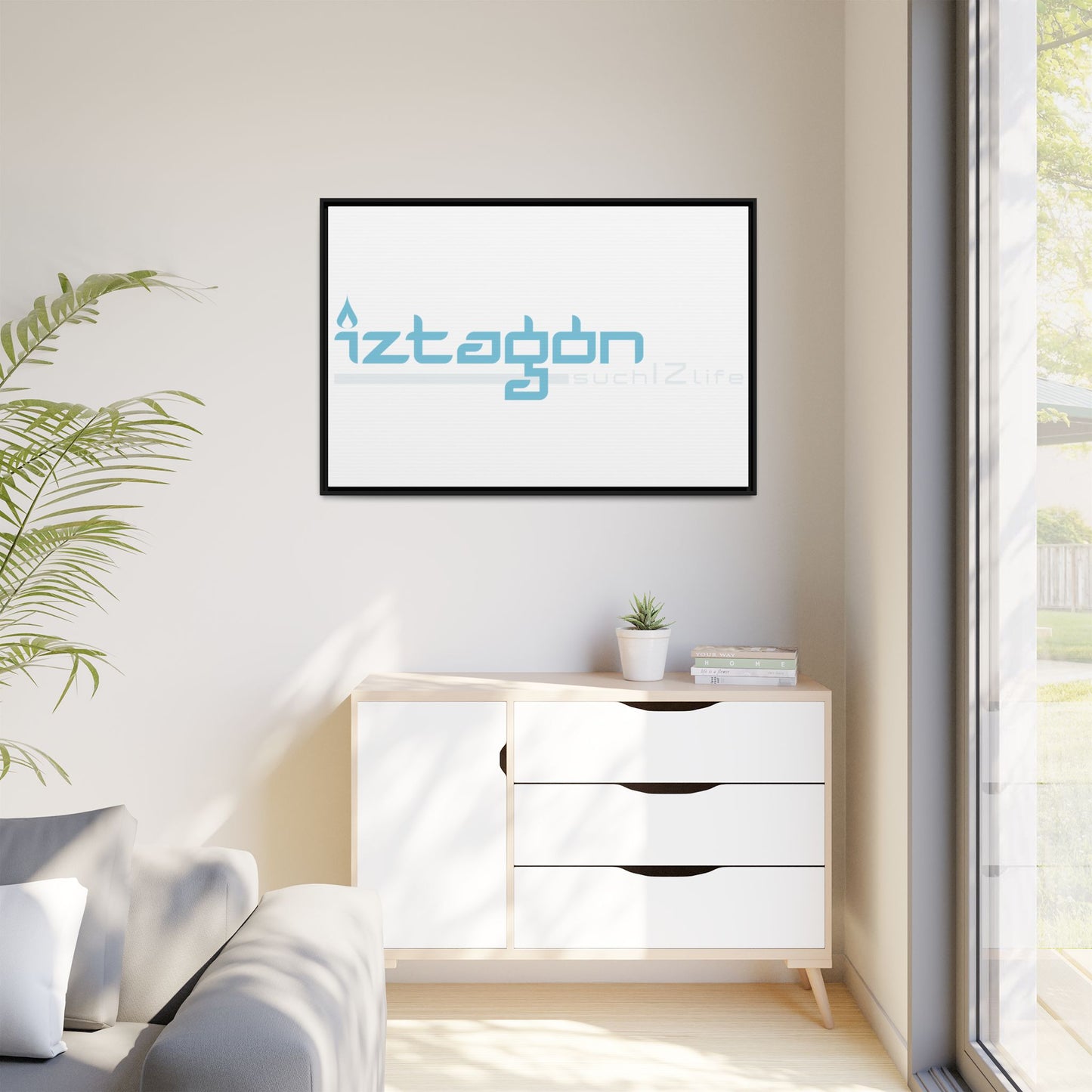 Framed Canvas by Steve