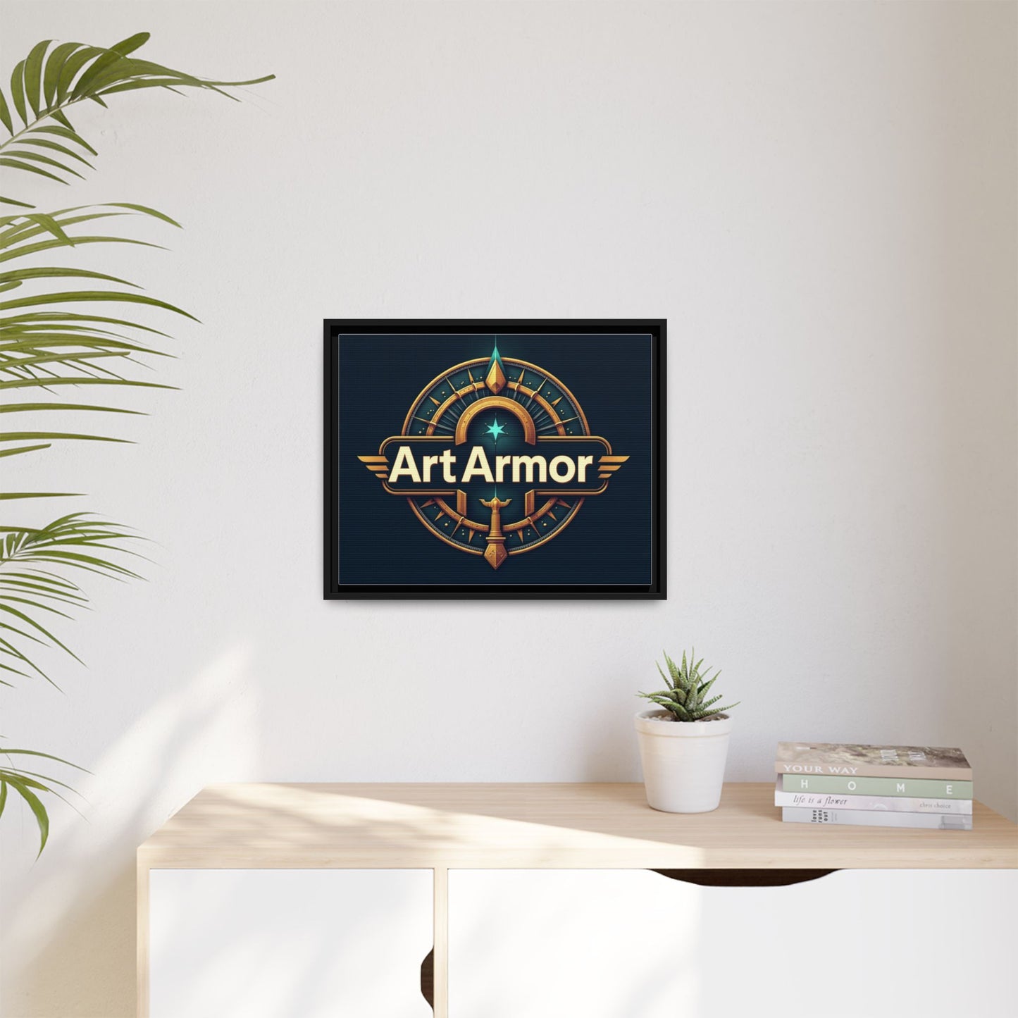 Framed Canvas by Steve