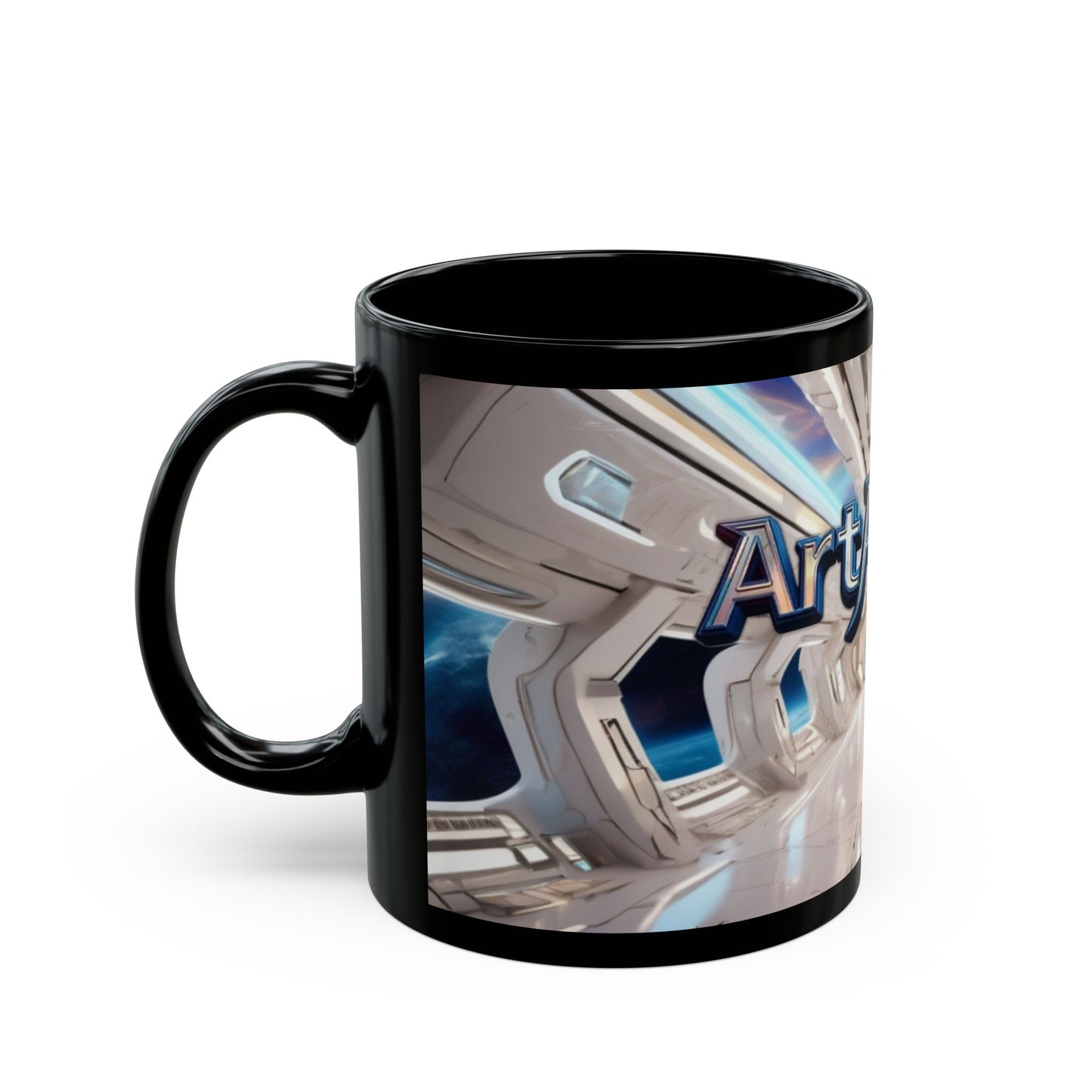 Black Mug by Steve