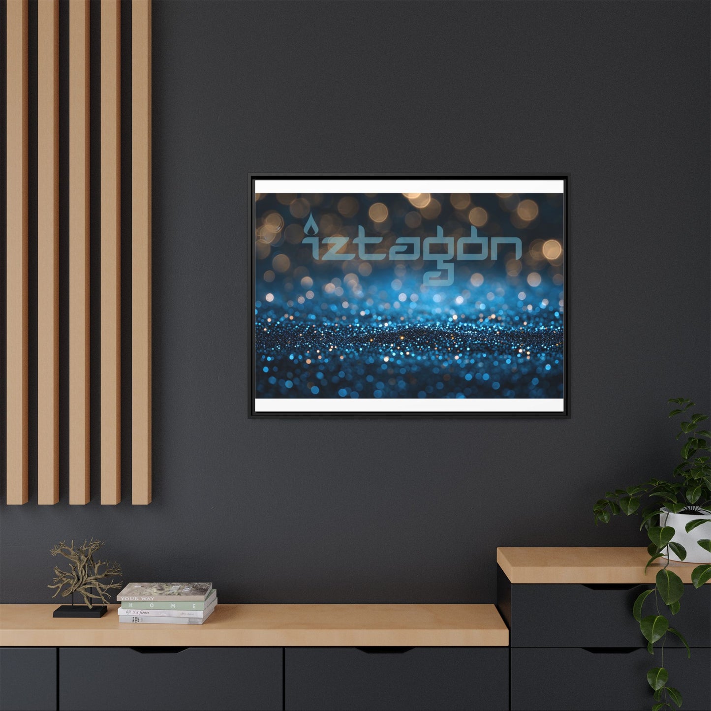 Framed Canvas by Steve