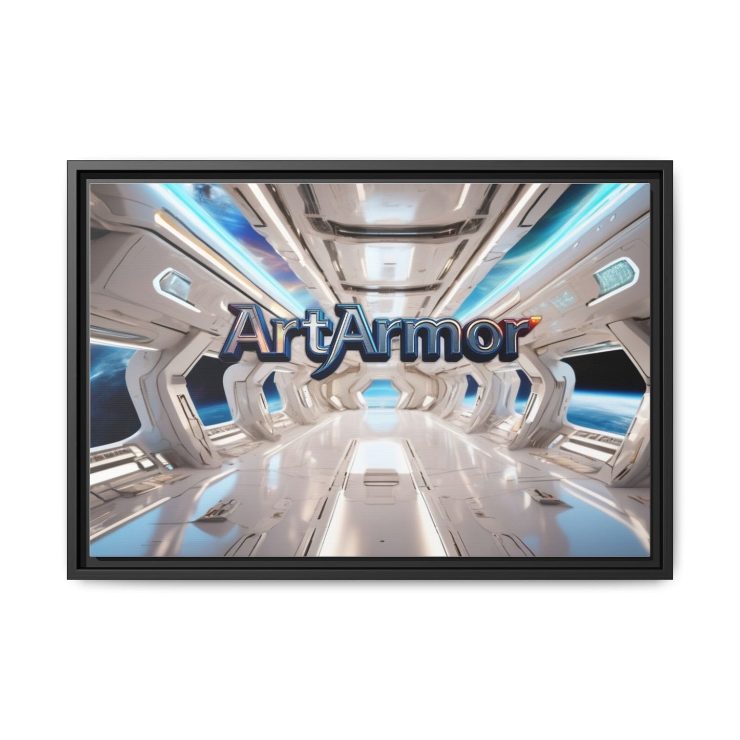 Framed Canvas by Steve