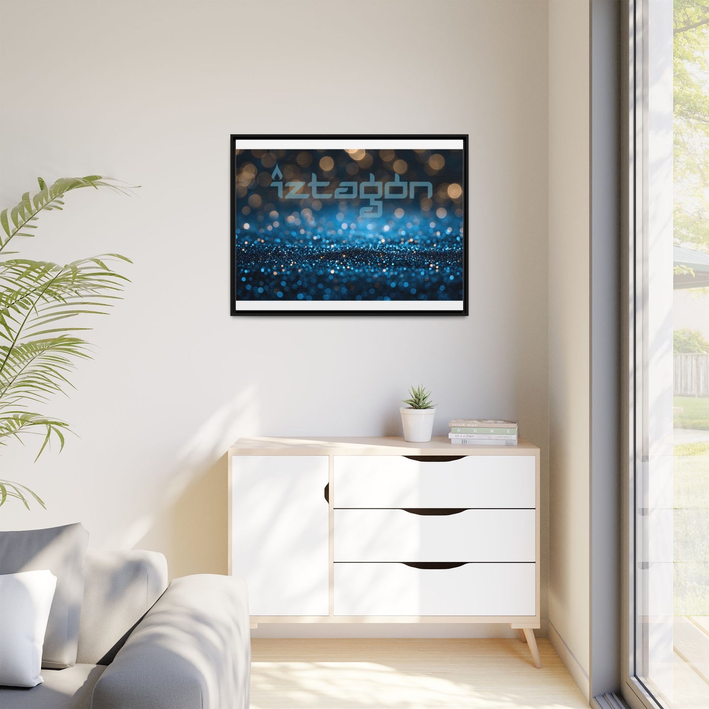 Framed Canvas by Steve