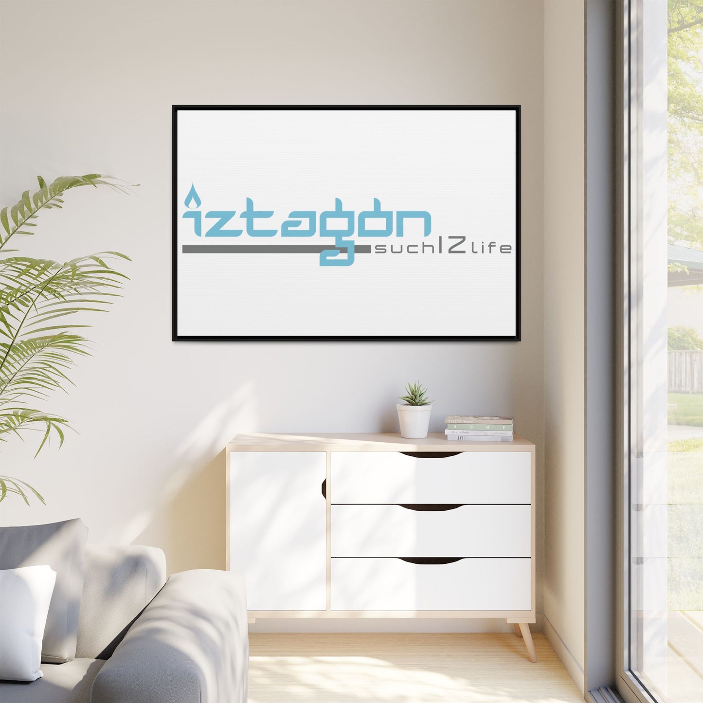 Framed Canvas by Steve