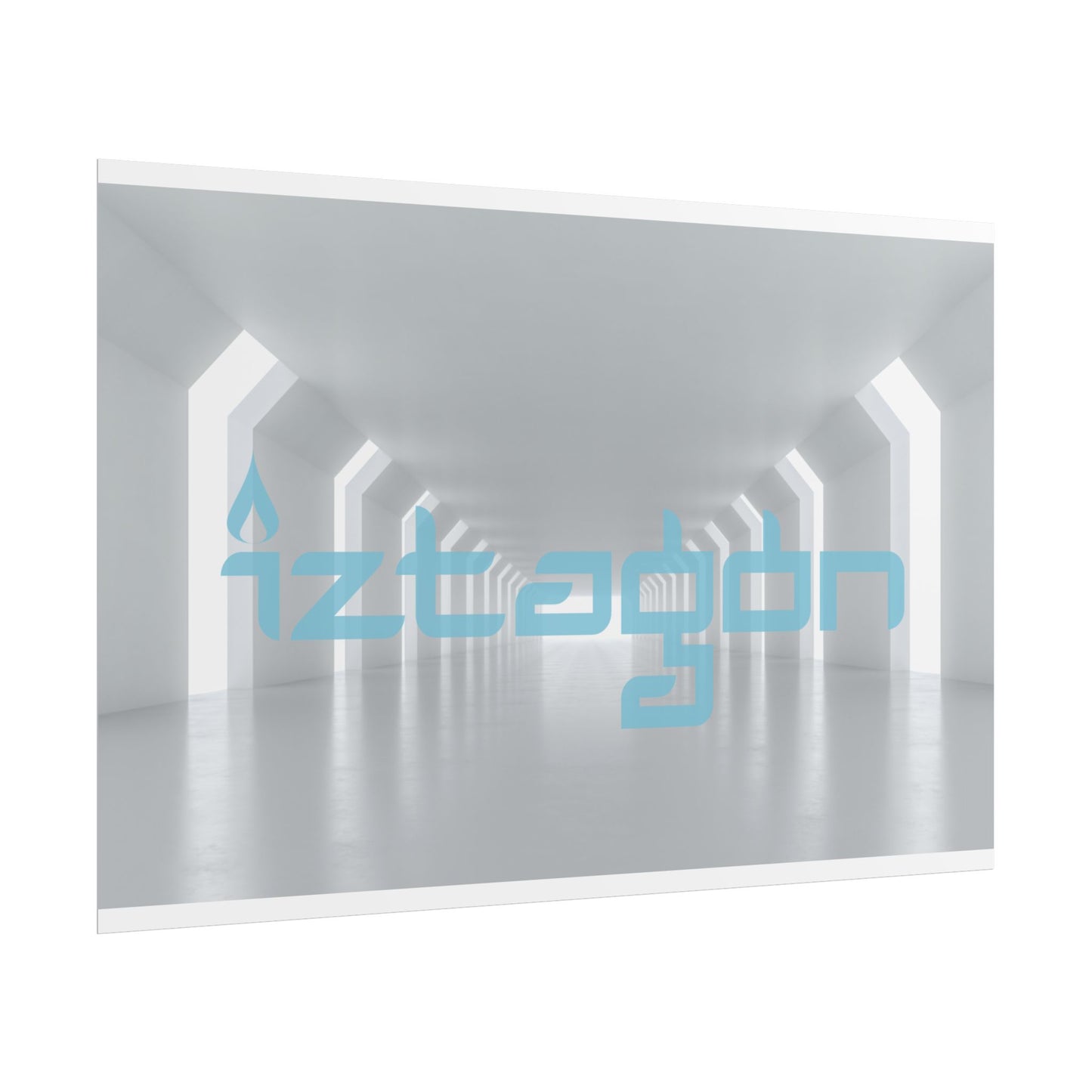 Iztagon Follow the Light - Art Print by Steve