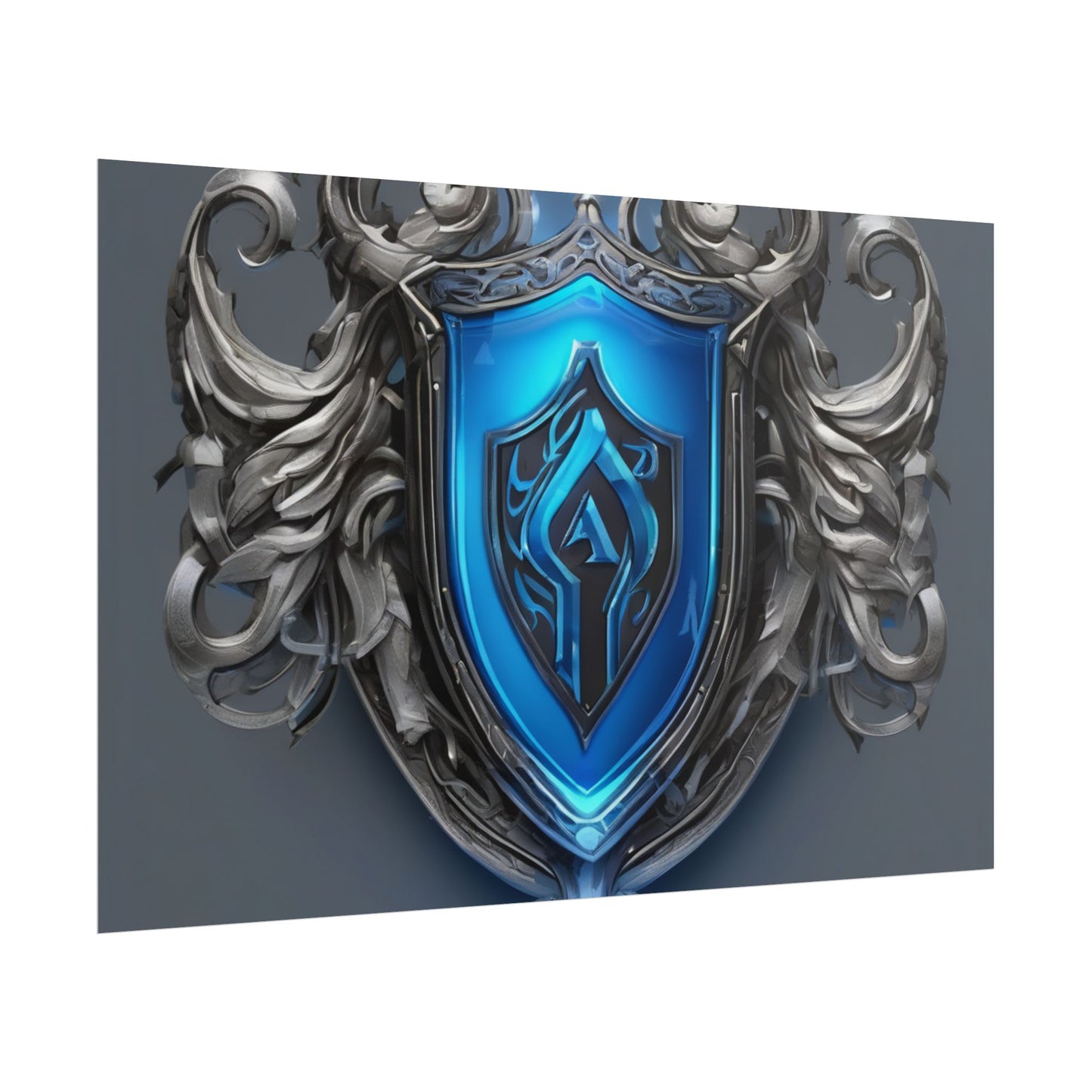 ArtArmor - Keyhole Dunes Shield - Art Print by Steve