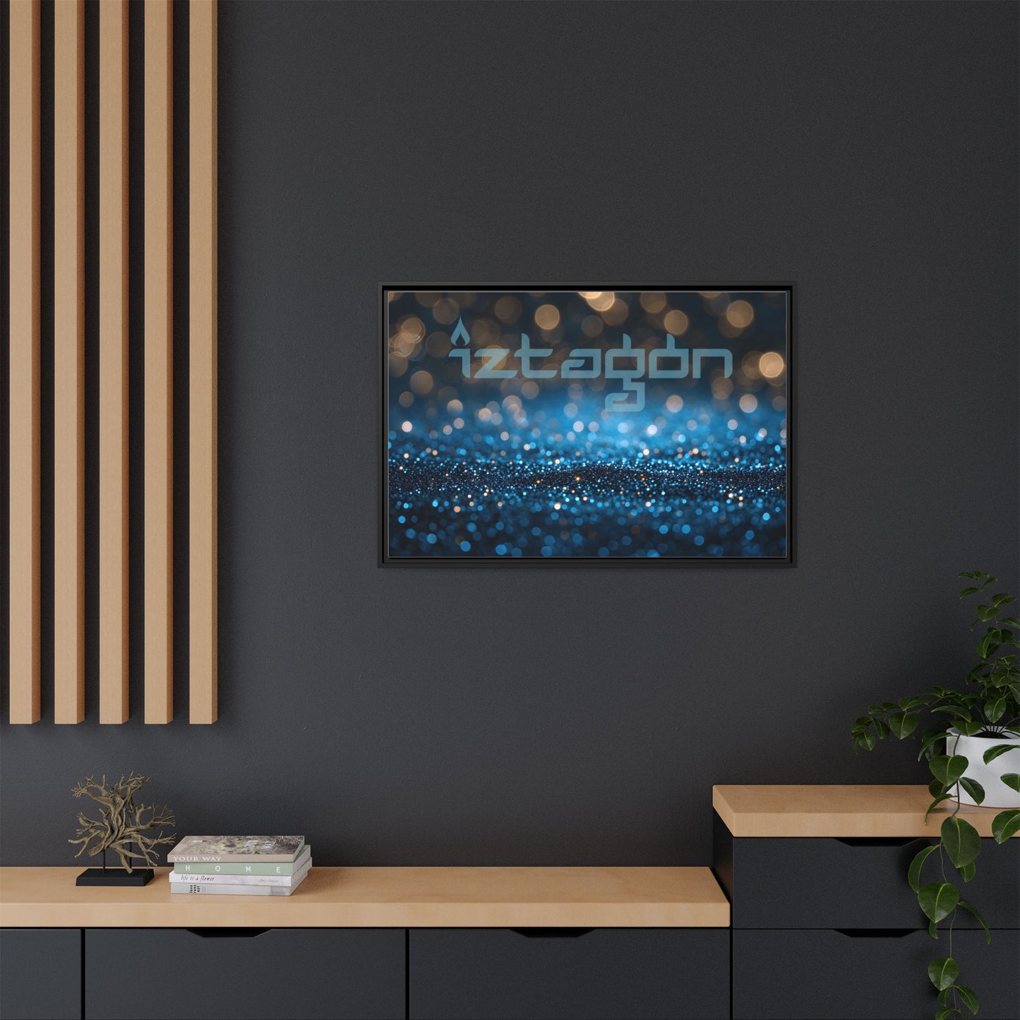 Framed Canvas by Steve