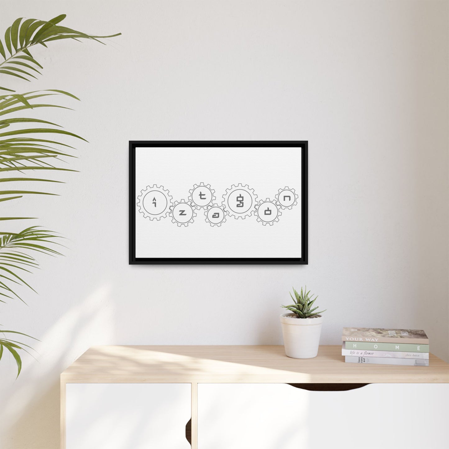 Framed Canvas by Steve