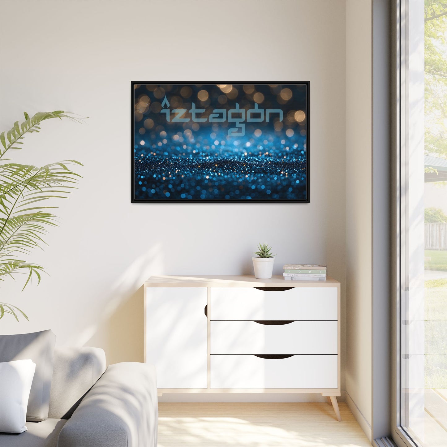 Framed Canvas by Steve