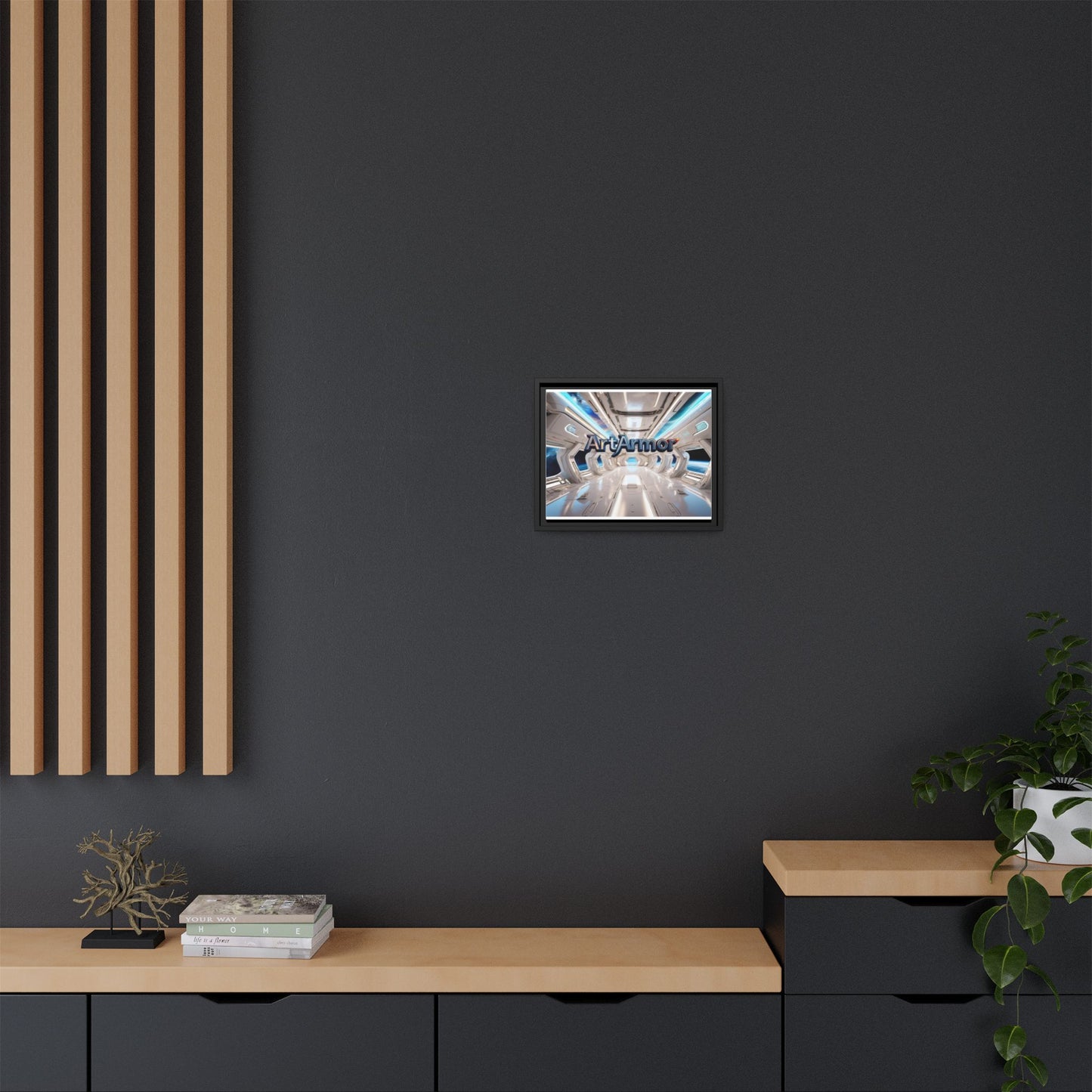 Framed Canvas by Steve