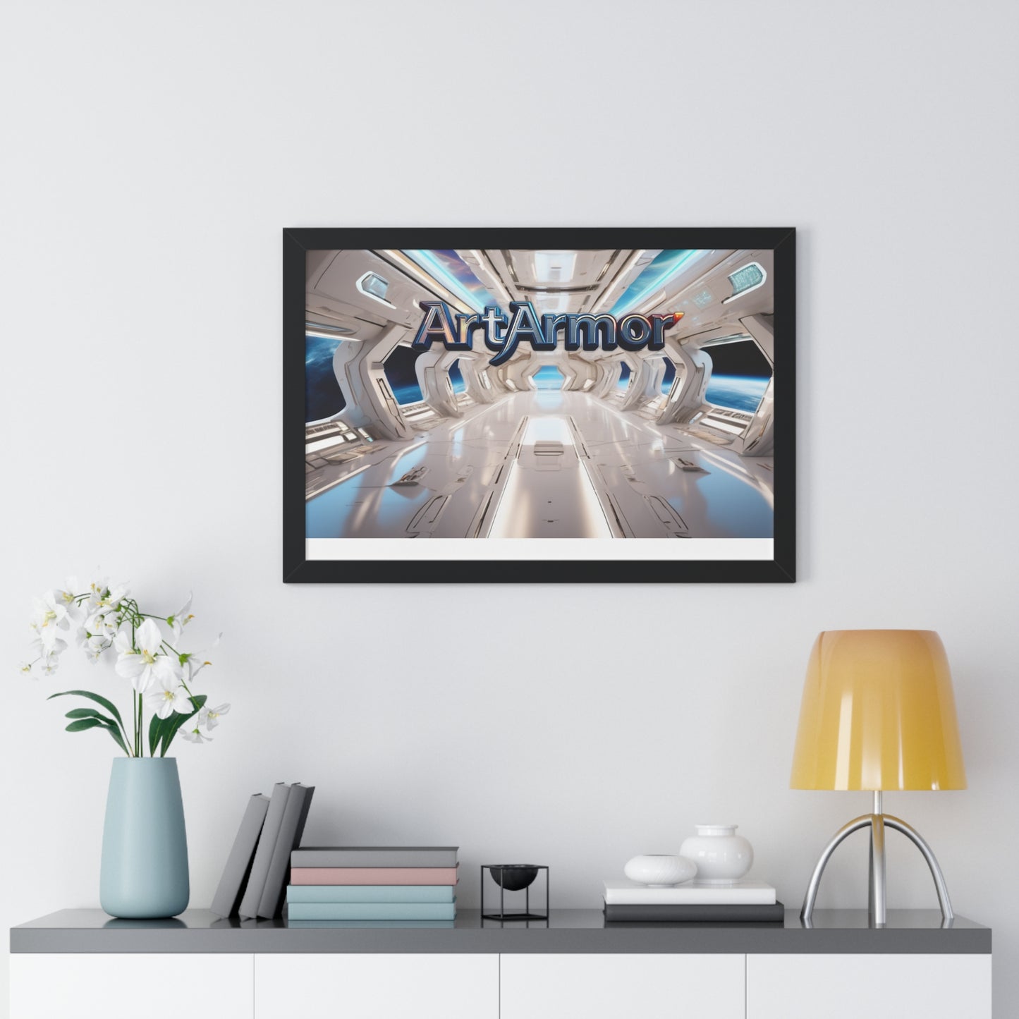 Framed Horizontal Print by Steve