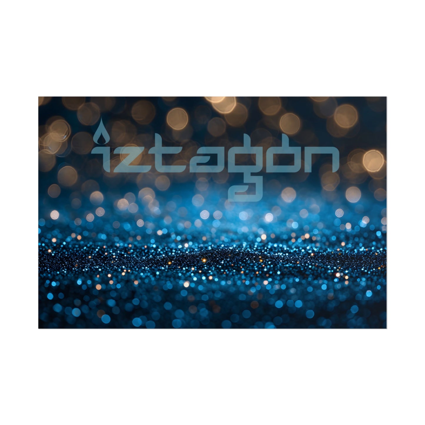 Iztagon Rain Drops - Art Print by Iztagon