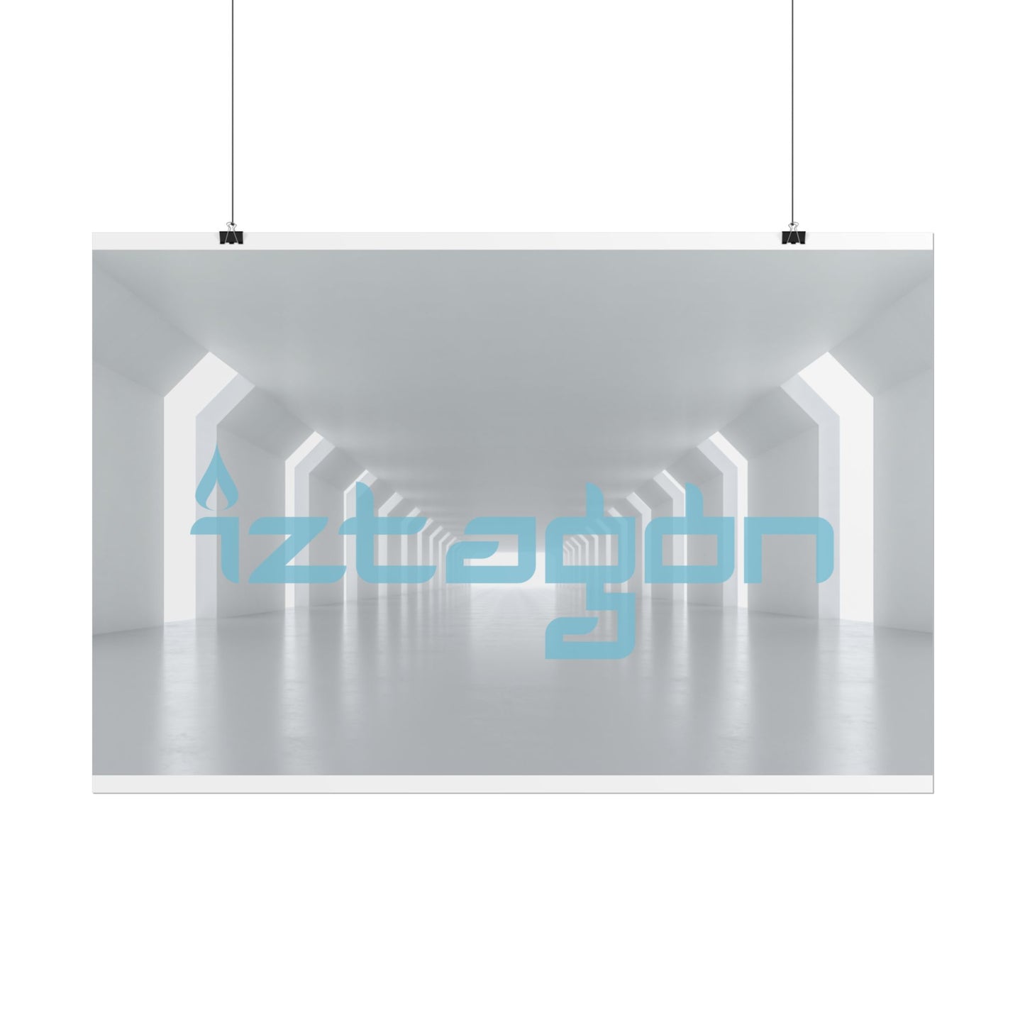 Iztagon Follow the Light - Art Print by Steve