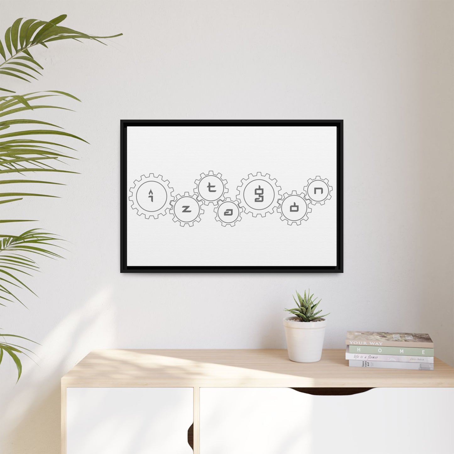 Framed Canvas by Steve