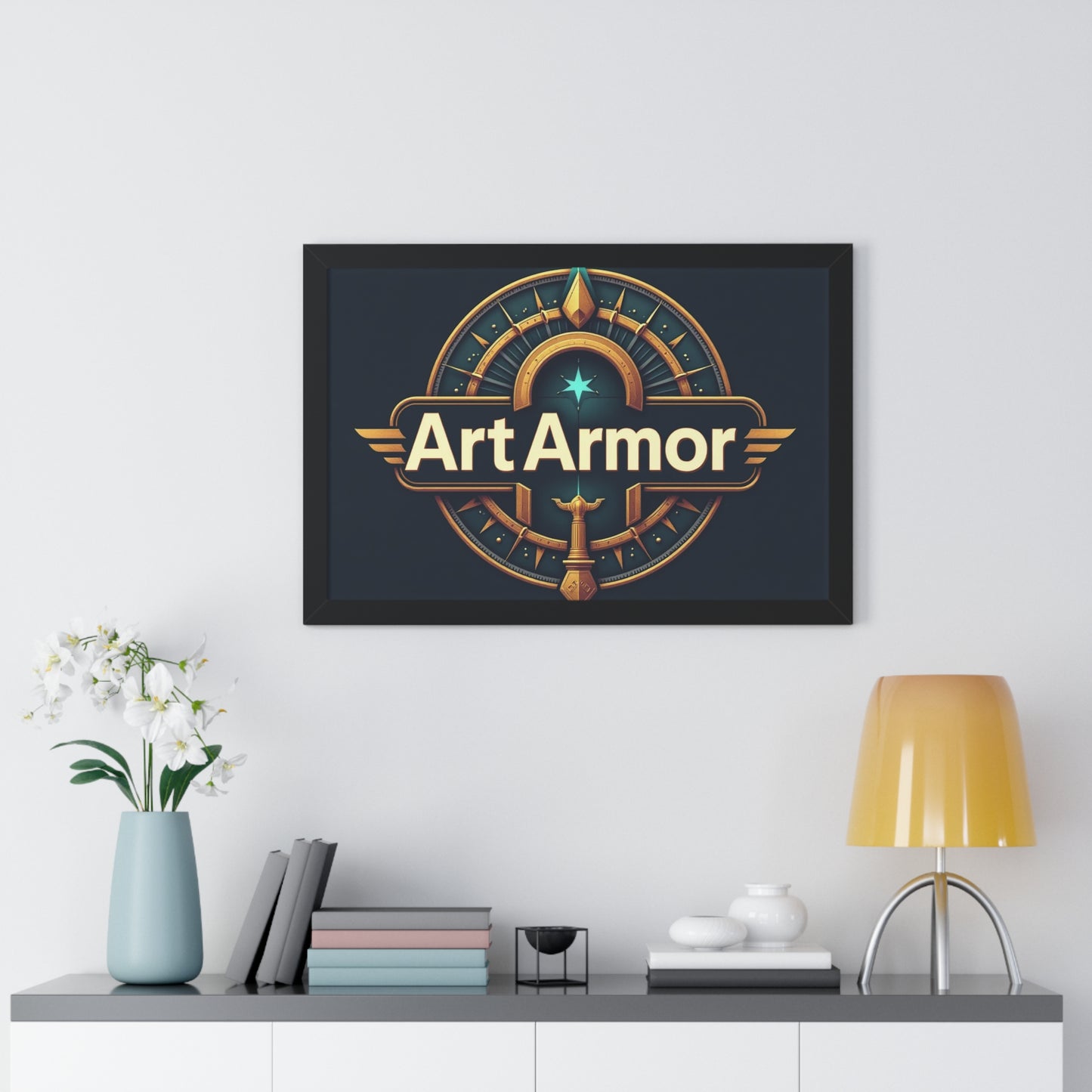 Framed Horizontal Print by Steve