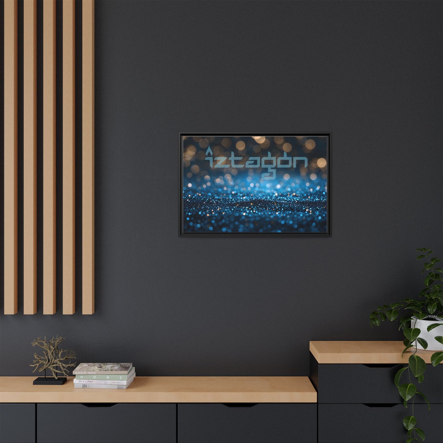 Framed Canvas by Steve