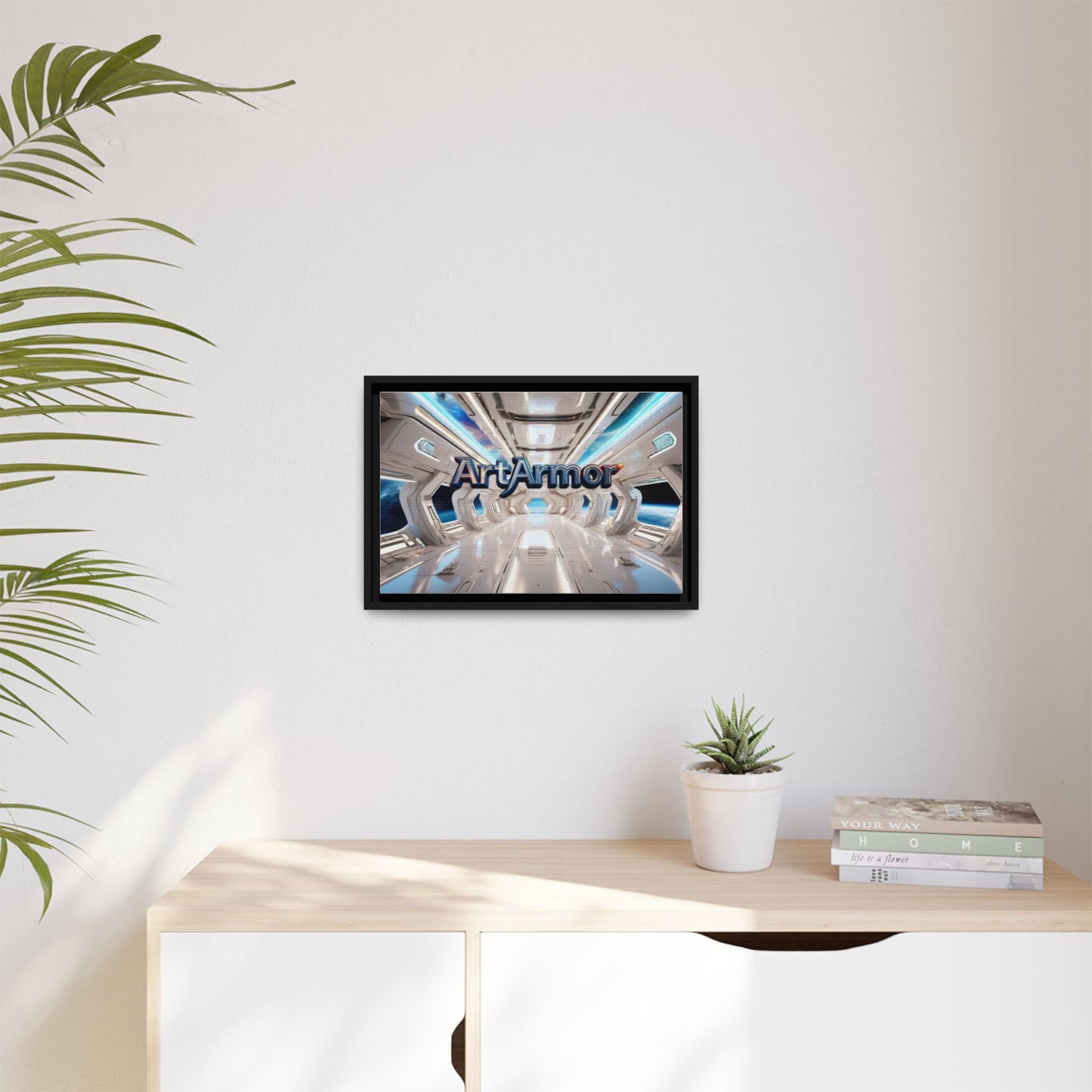 Framed Canvas by Steve