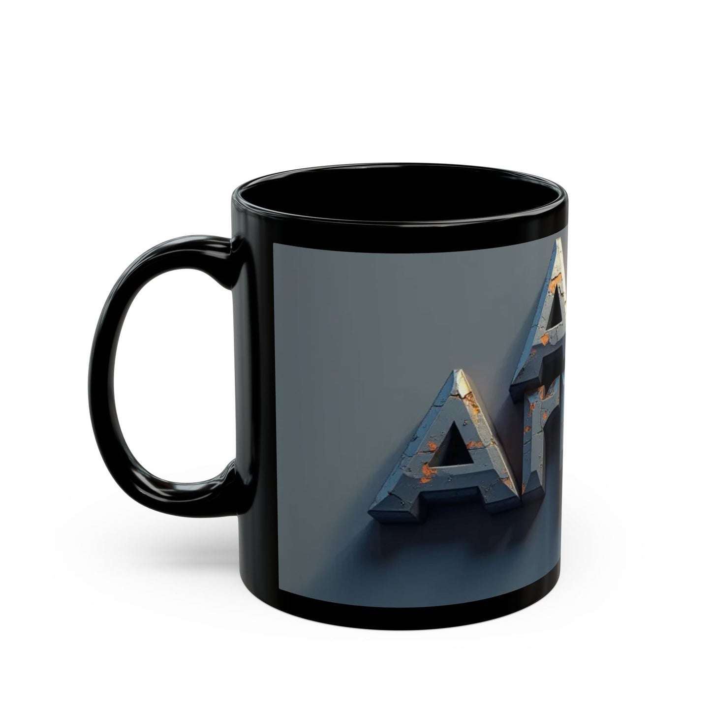 Black Mug by Steve