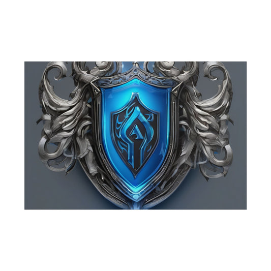 ArtArmor - Keyhole Dunes Shield - Art Print by Steve