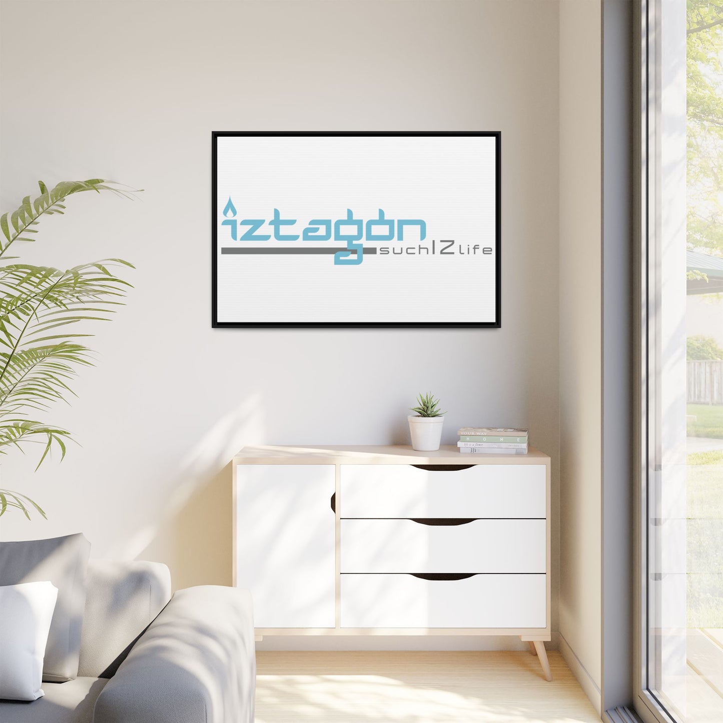 Framed Canvas by Steve