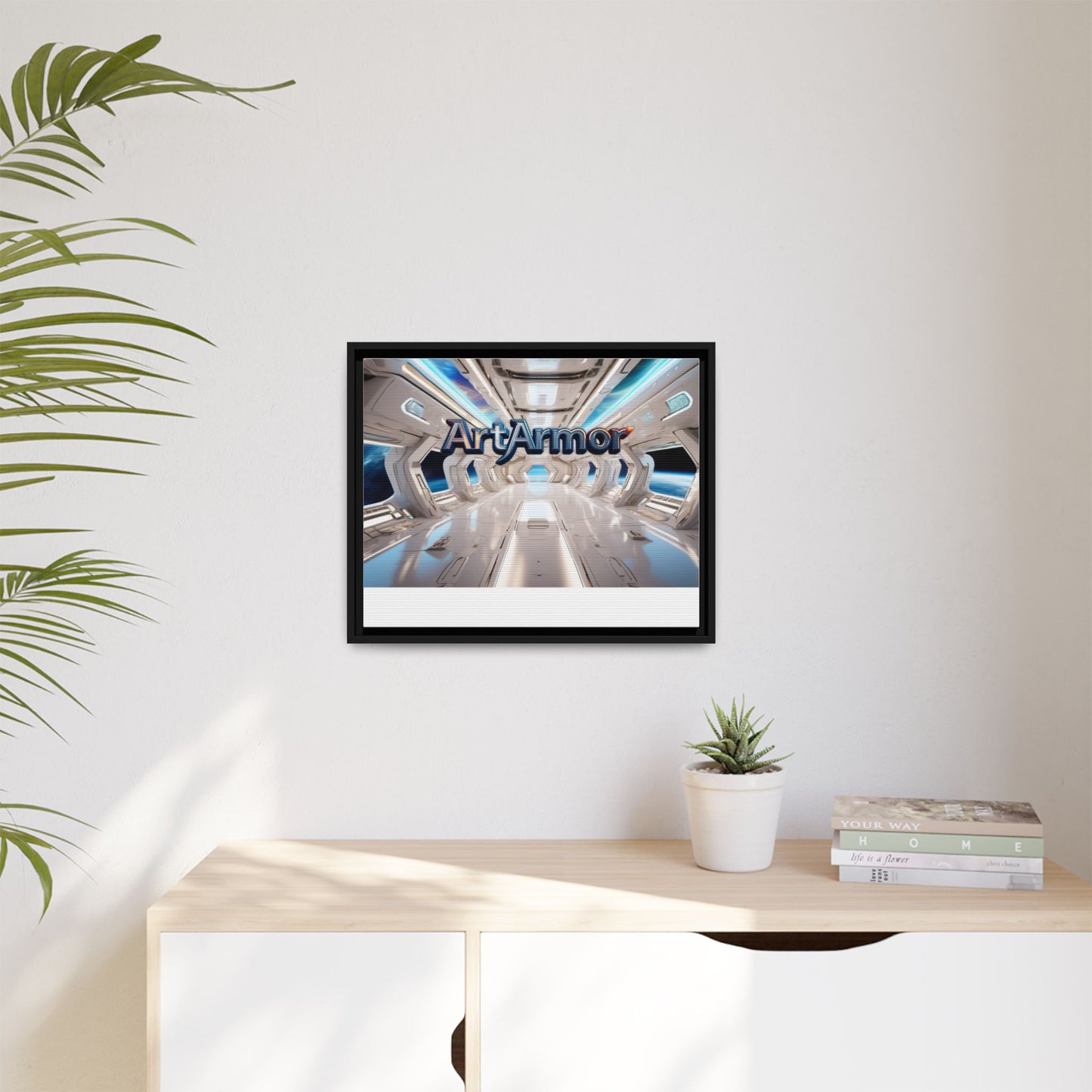 Framed Canvas by Steve
