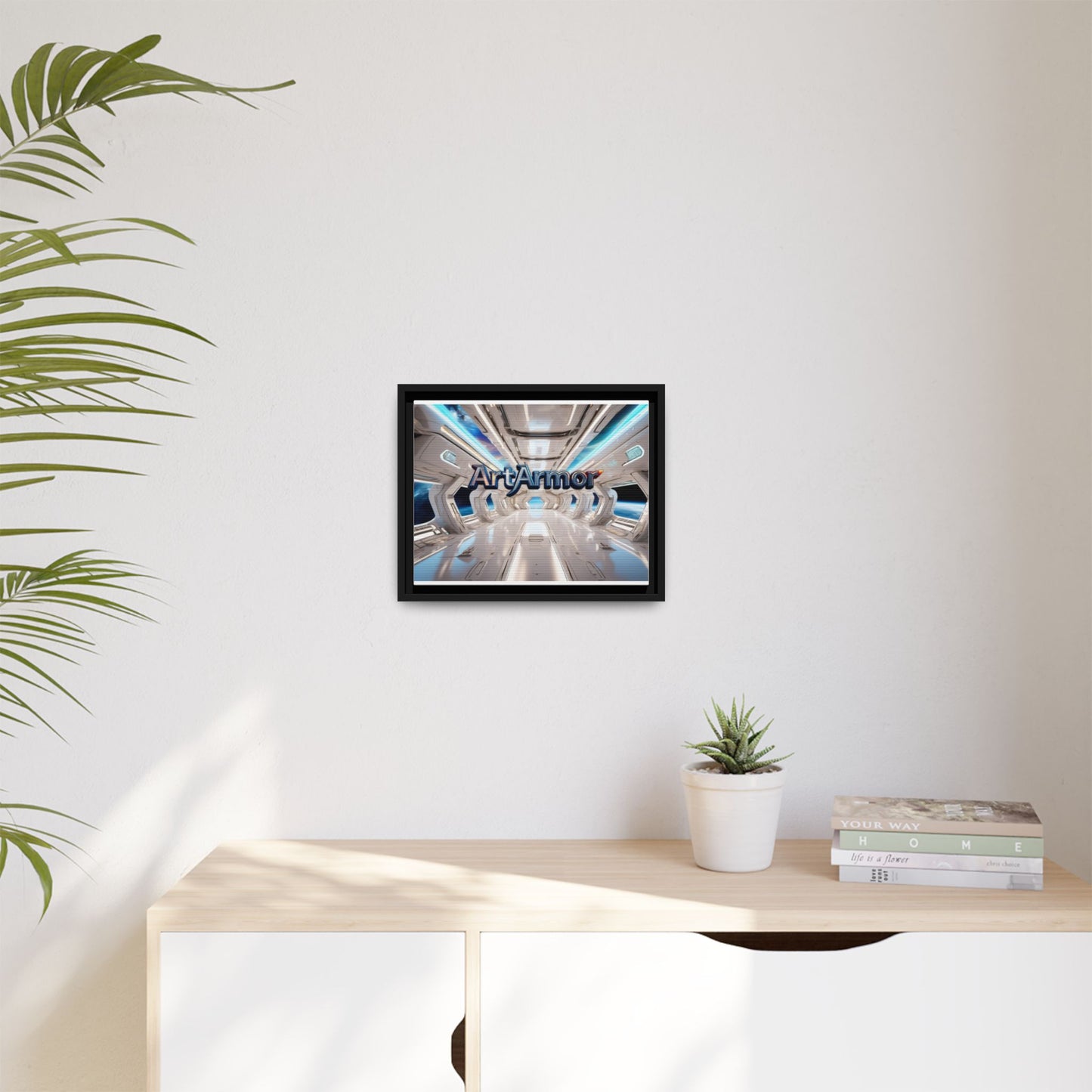 Framed Canvas by Steve