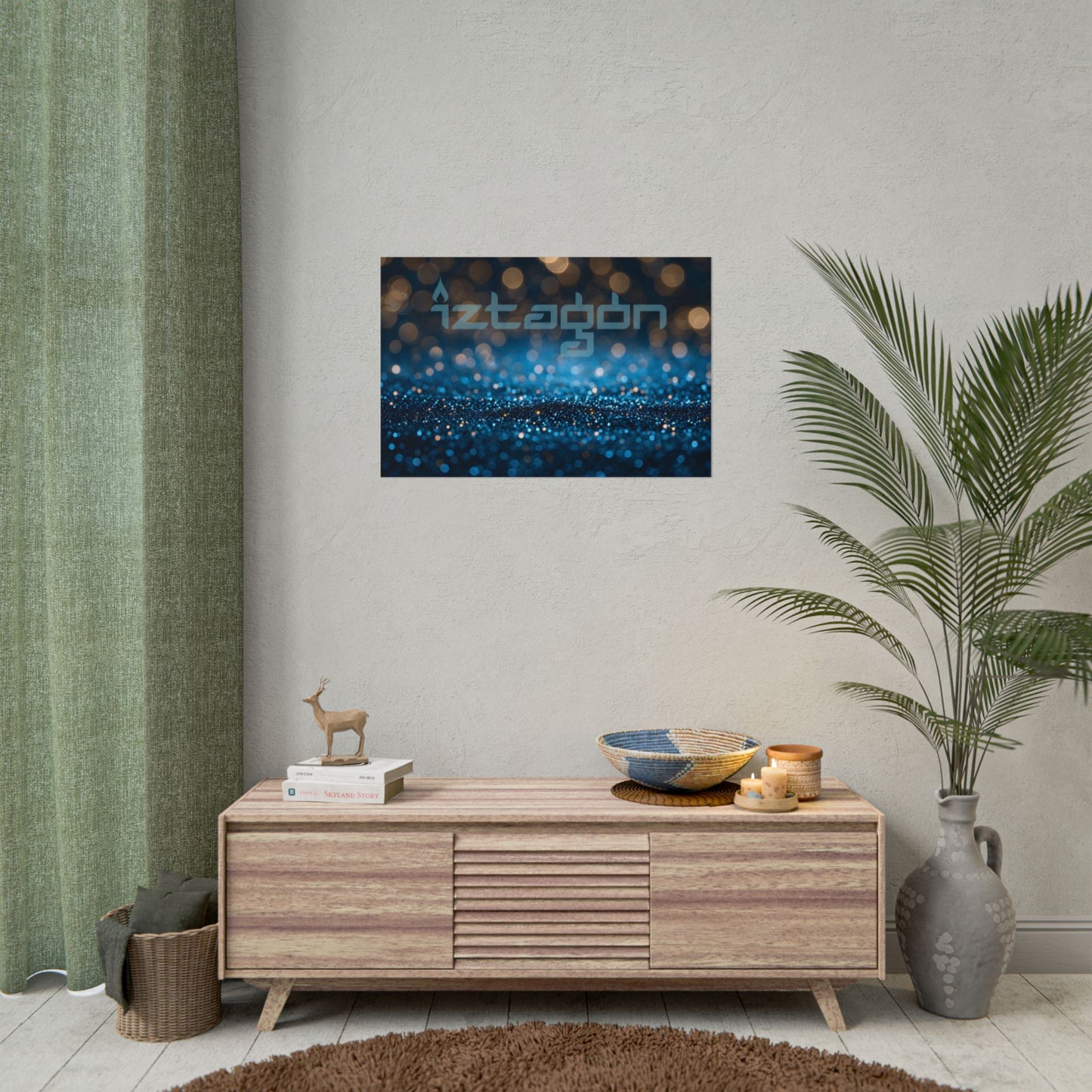 Iztagon Rain Drops - Art Print by Iztagon