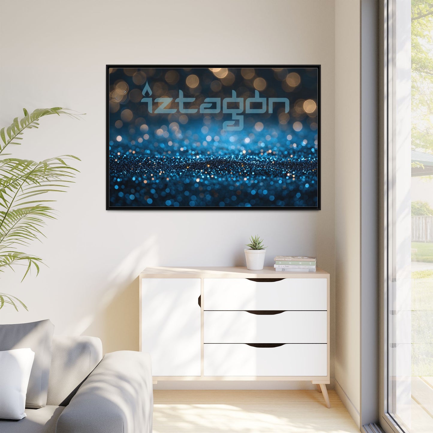 Framed Canvas by Steve