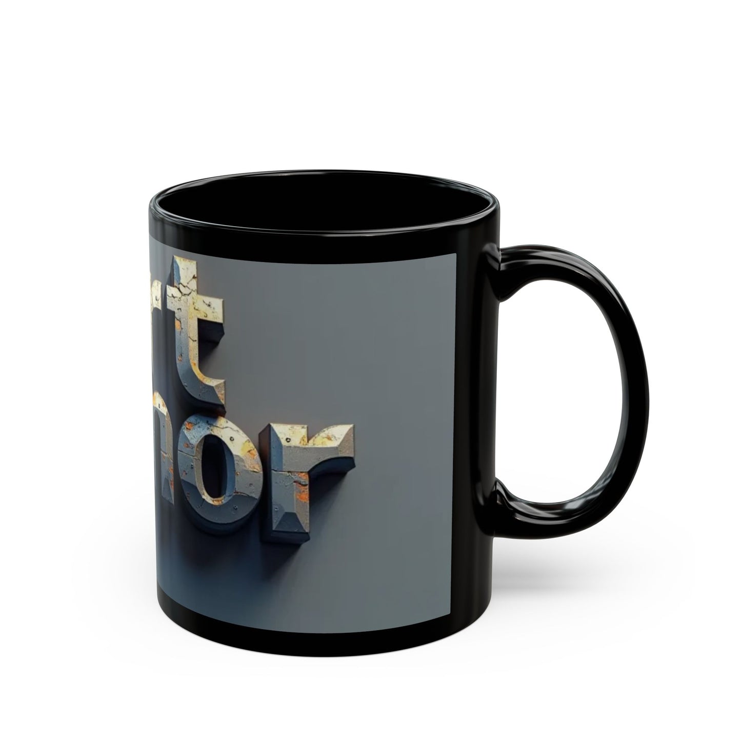 Black Mug by Steve