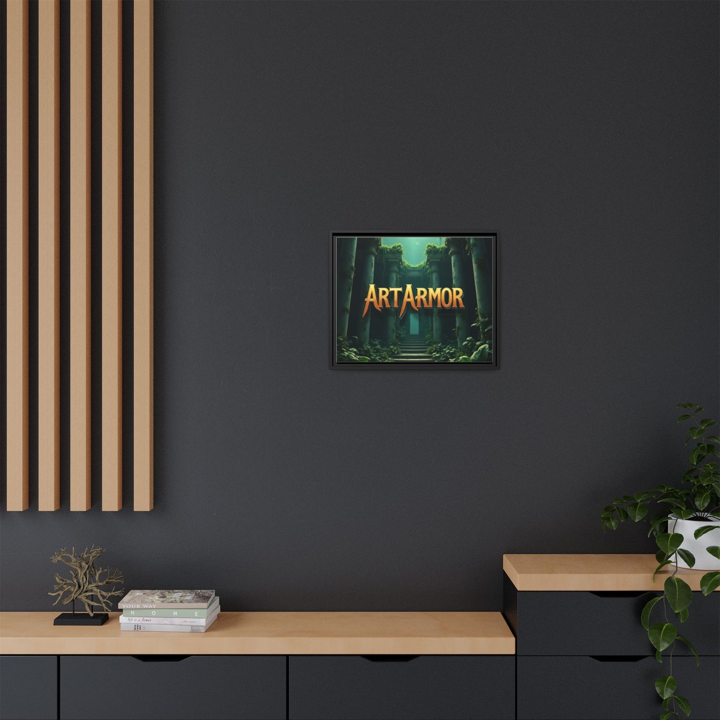 Framed Canvas by Steve