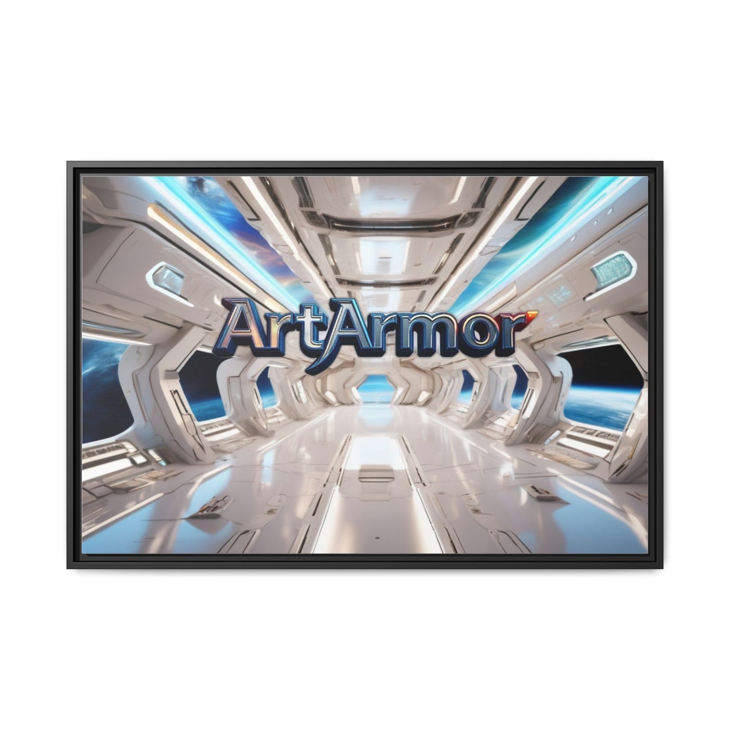Framed Canvas by Steve