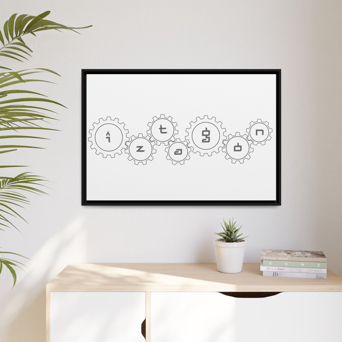Framed Canvas by Steve