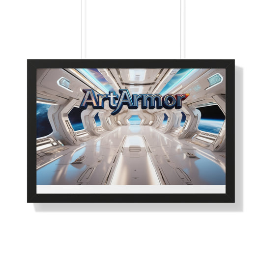 Framed Horizontal Print by Steve
