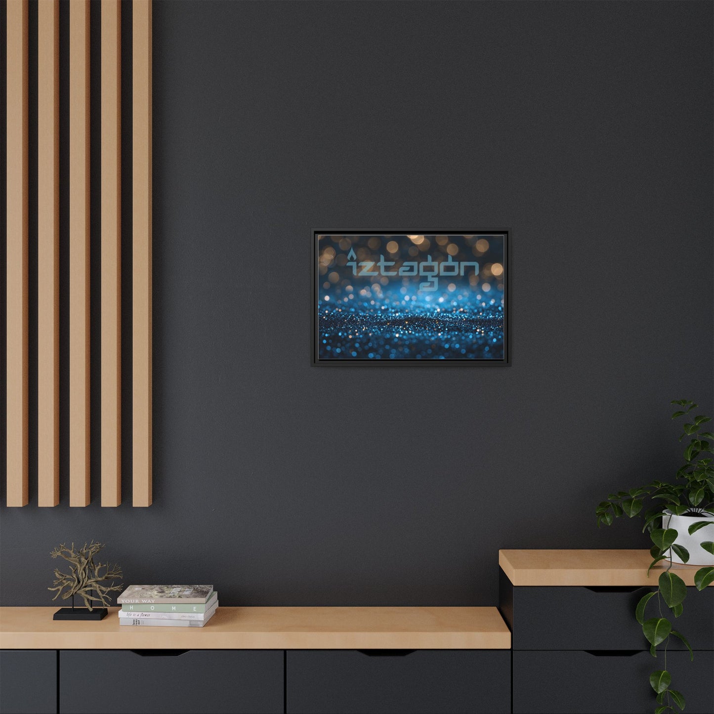 Framed Canvas by Steve