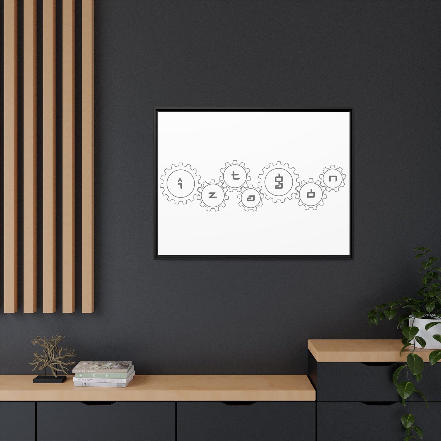 Framed Canvas by Steve