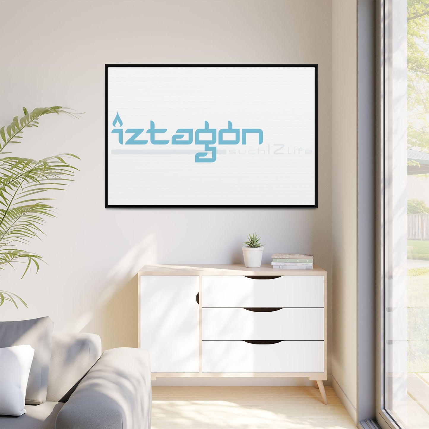 Framed Canvas by Steve