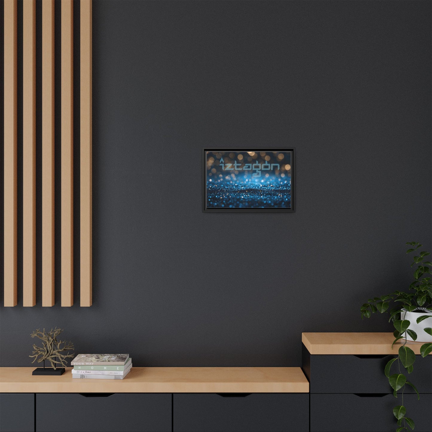 Framed Canvas by Steve