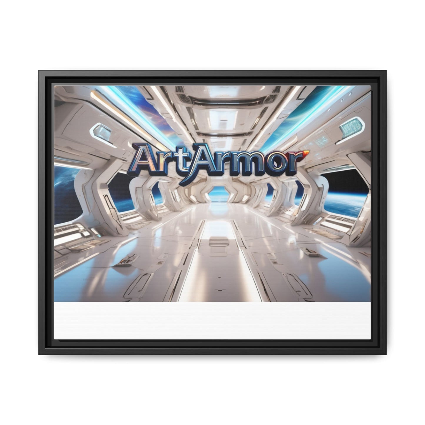 Framed Canvas by Steve